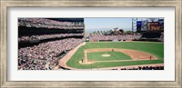 Framed High angle view of a stadium, Pac Bell Stadium, San Francisco, California
