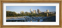 Framed City At Dusk, Memphis, Tennessee, USA