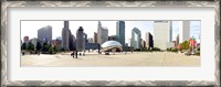 Framed Buildings in a city, Millennium Park, Chicago, Illinois, USA