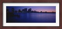 Framed Buildings at the waterfront, New Orleans, Louisiana, USA