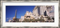 Framed Hotel in a city, Aladdin Resort And Casino, The Strip, Las Vegas, Nevada, USA