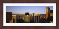 Framed Skyscrapers in a city, Denver, Colorado, USA