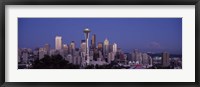 Framed Seattle Skyline
