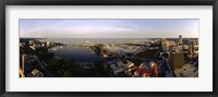 Framed Waterfront Buildings in Tampa Bay