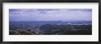 Framed High angle view of a bridge, Coronado Bridge, San Diego, California, USA