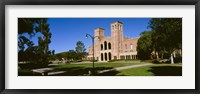 Framed Facade of a building, Royce Hall, City of Los Angeles, California, USA