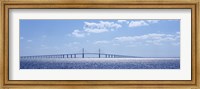 Framed Sunshine Skyway Bridge, Tampa Bay, Florida