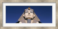 Framed Low angle view of a sphinx, Luxor Hotel Sphinx, Las Vegas, Nevada, USA