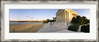 Framed Monument at the riverside, Jefferson Memorial, Potomac River, Washington DC, USA
