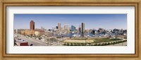 Framed Baltimore, Maryland skyline