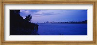 Framed City at the waterfront, Mississippi River, Memphis, Shelby County, Tennessee, USA