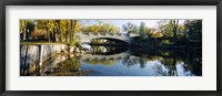 Framed Bridge across a river, Yahara River, Madison, Dane County, Wisconsin, USA