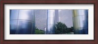 Framed Columns of a building, Downtown District, Houston, Texas, USA