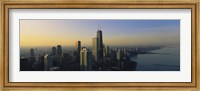 Framed Buildings in Chicago, Illinois