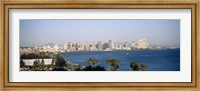 Framed City at the waterfront, San Diego, San Diego Bay, California