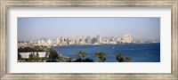 Framed City at the waterfront, San Diego, San Diego Bay, California