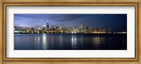 Framed City at the waterfront, Chicago, Cook County, Illinois, USA