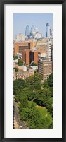 Framed Skyscrapers in a city, Washington Square, Philadelphia, Philadelphia County, Pennsylvania, USA