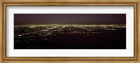 Framed High angle view of a city, South Mountain Park, Maricopa County, Phoenix, Arizona, USA