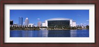 Framed Buildings at the waterfront, St. Pete Times Forum, Tampa, Florida, USA
