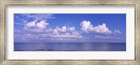 Framed Clouds over the sea, Tampa Bay, Gulf Of Mexico, Anna Maria Island, Manatee County, Florida