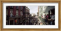 Framed Group of people participating in a parade, Mardi Gras, New Orleans, Louisiana, USA