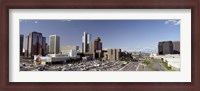 Framed Skyscrapers in a city, Phoenix, Maricopa County, Arizona, USA