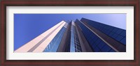 Framed Low angle view of a skyscraper, Sacramento, California