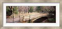 Framed Arch bridge in a park, Central Park, Manhattan, New York City, New York State, USA