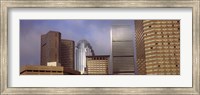 Framed Skyscrapers in a city, Boston, Suffolk County, Massachusetts, USA