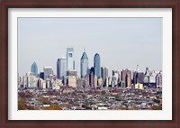 Framed Center City, Philadelphia, Pennsylvania