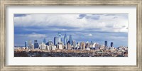 Framed Aerial View of Center City, Philadelphia