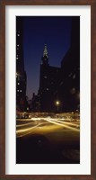 Framed Buildings in a city, Chrysler Building, Manhattan, New York City, New York State, USA