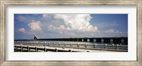 Framed Bridge across a bay, Sunshine Skyway Bridge, Tampa Bay, Gulf of Mexico, Florida, USA