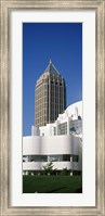 Framed Art museum in front of a skyscraper, High Museum Of Art, Atlanta, Fulton County, Georgia, USA