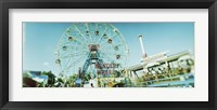 Framed Low angle view of a ferris wheel, Wonder Wheel, Coney Island, Brooklyn, New York City, New York State, USA