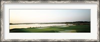 Framed Golf course at the coast, Ocean City Golf & Yacht Club, Ocean City, Worcester County, Maryland, USA