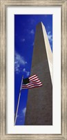 Framed Low angle view of an obelisk, Washington Monument, Washington DC