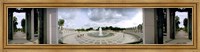 Framed 360 degree view of a war memorial, National World War II Memorial, Washington DC, USA
