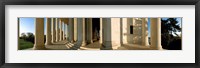 Framed Columns of a memorial, Jefferson Memorial, Washington DC, USA