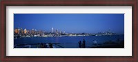 Framed City viewed from Hamilton Park, New York City, New York State