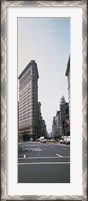 Framed Low angle view of an office building, Flatiron Building, New York City