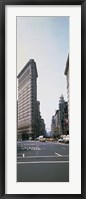 Framed Low angle view of an office building, Flatiron Building, New York City