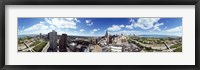 Framed 360 degree view of a city, Chicago, Cook County, Illinois, USA