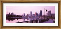 Framed Buildings at the waterfront, Genesee, Rochester, Monroe County, New York State