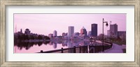 Framed Buildings at the waterfront, Genesee, Rochester, Monroe County, New York State