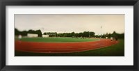 Framed Running track in a park, McCarran Park, Greenpoint, Brooklyn, New York City, New York State, USA