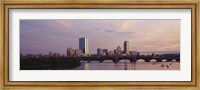 Framed Charles River, Back Bay, Boston, Massachusetts