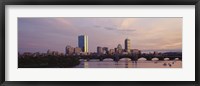 Framed Charles River, Back Bay, Boston, Massachusetts