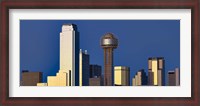 Framed Skyline View with Reunion Tower, Dallas TX